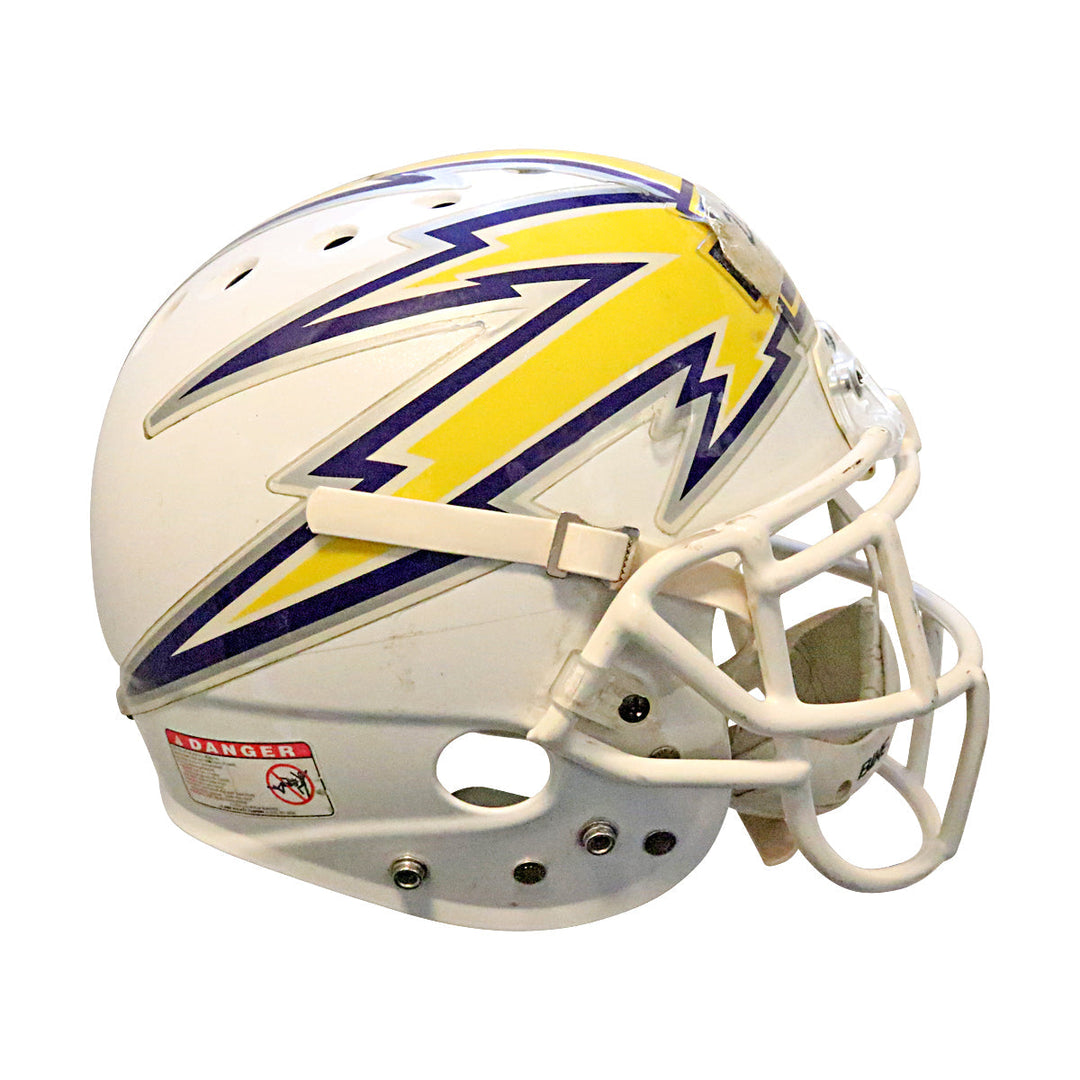 #20 Birmingham Thunderbolts 2001 XFL Game Used Helmet