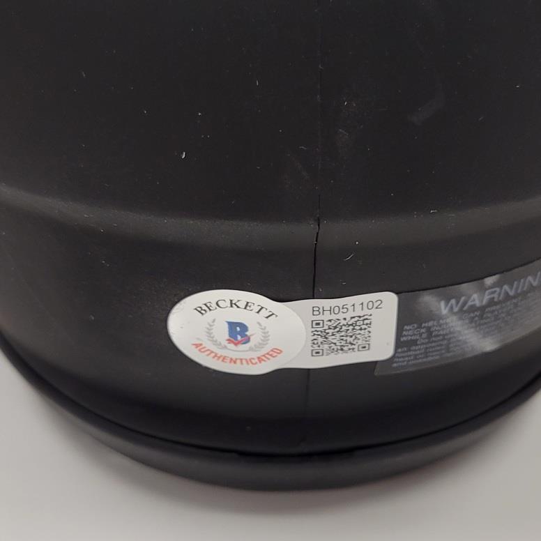 Kurt Warner signed Rams Eclipse Mini Helmet autograph (A) ~ Beckett BAS Holo