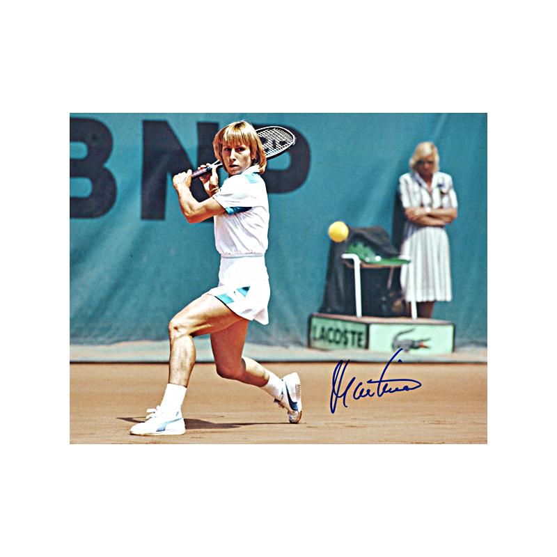 Martina Navratilova Autographed 8x10 Photo